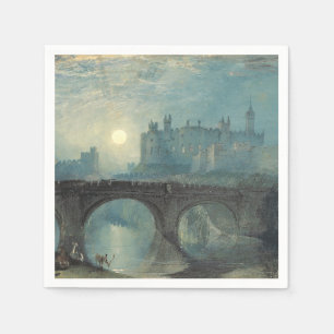 William Turner Alnwick Castle Napkins
