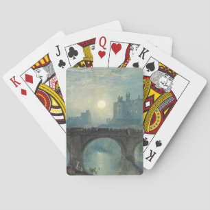 William Turner Alnwick Castle Poker Cards