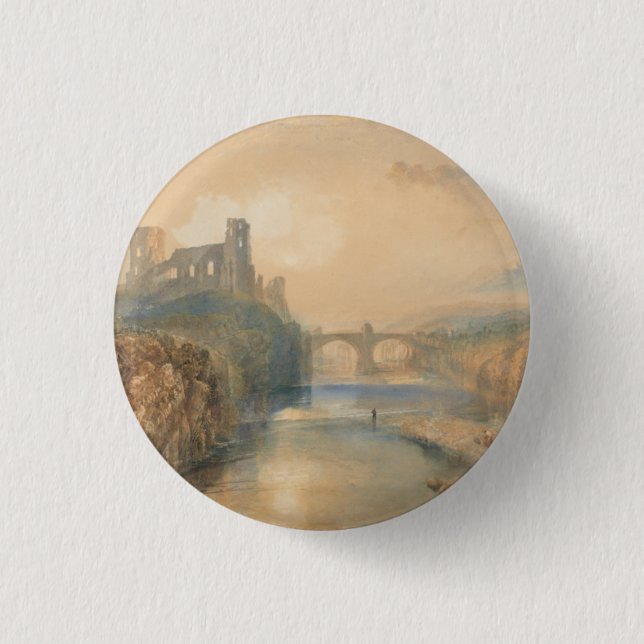 William Turner Barnard Castle    Button (Front)