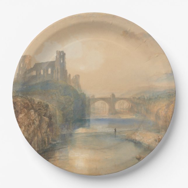 William Turner Barnard Castle   Paper Plates (Front)