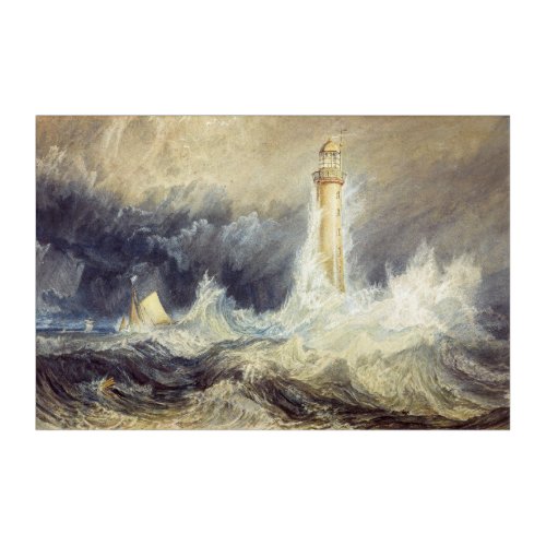 William Turner _ Bell Rock Lighthouse Acrylic Print