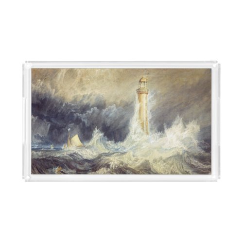 William Turner _ Bell Rock Lighthouse Acrylic Tray