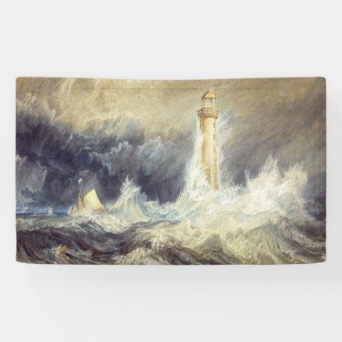 William Turner _ Bell Rock Lighthouse Banner