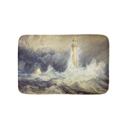 William Turner _ Bell Rock Lighthouse Bath Mat