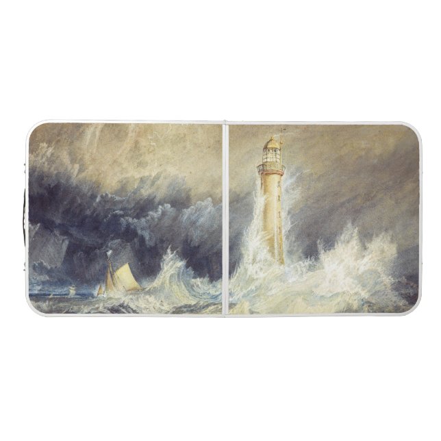 William Turner - Bell Rock Lighthouse Beer Pong Table (Top)