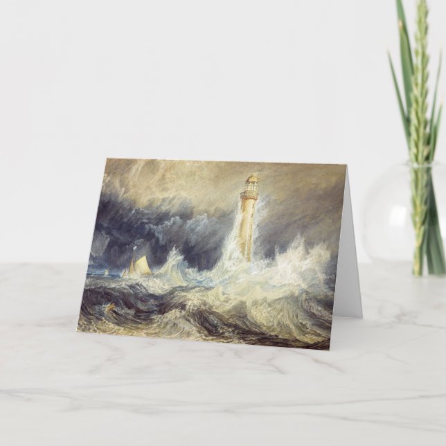 William Turner - Bell Rock Lighthouse Card (Front)