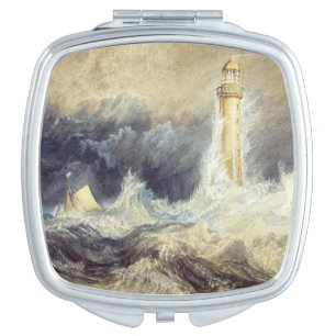 William Turner - Bell Rock Lighthouse Compact Mirror