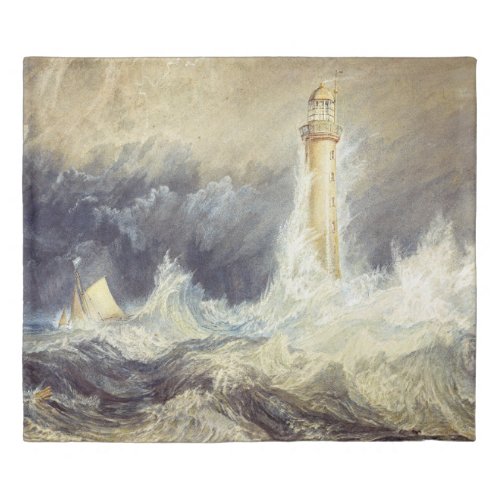 William Turner _ Bell Rock Lighthouse Duvet Cover