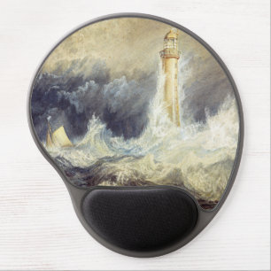 William Turner - Bell Rock Lighthouse Gel Mouse Pad