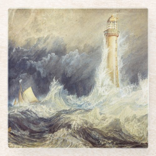 William Turner _ Bell Rock Lighthouse Glass Coaster