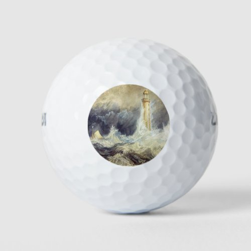 William Turner _ Bell Rock Lighthouse Golf Balls