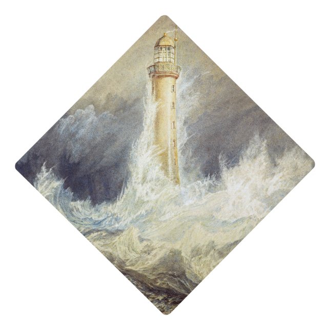William Turner - Bell Rock Lighthouse Graduation Cap Topper (Front)