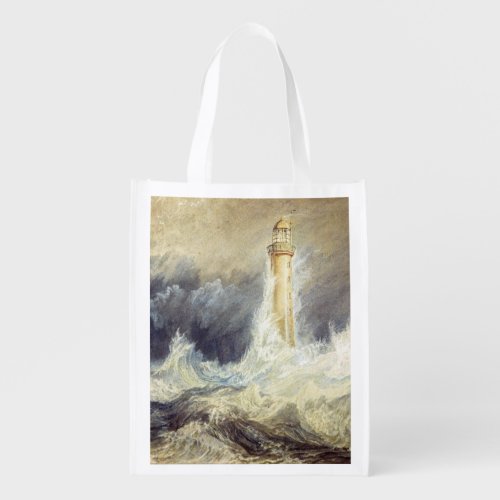 William Turner _ Bell Rock Lighthouse Grocery Bag