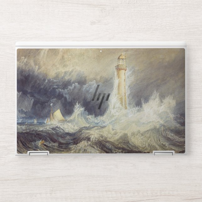 William Turner - Bell Rock Lighthouse HP Laptop Skin (Front)