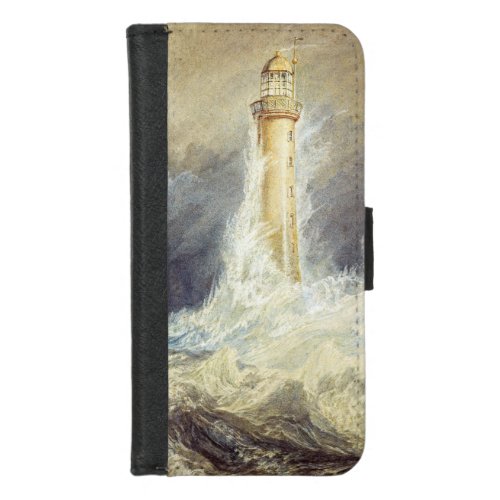 William Turner _ Bell Rock Lighthouse iPhone 87 Wallet Case