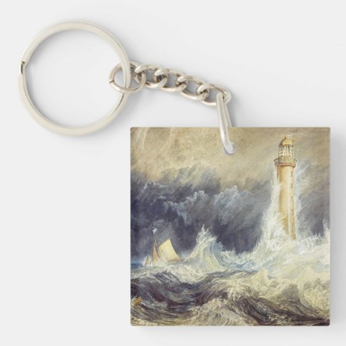 William Turner _ Bell Rock Lighthouse Keychain