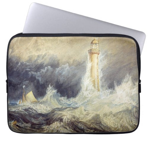 William Turner _ Bell Rock Lighthouse Laptop Sleeve