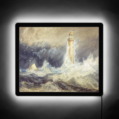 William Turner _ Bell Rock Lighthouse LED Sign