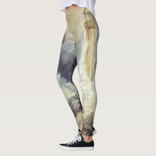 William Turner _ Bell Rock Lighthouse Leggings