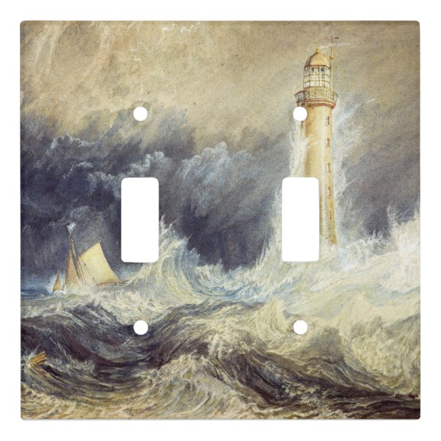 William Turner - Bell Rock Lighthouse Light Switch Cover (Front)