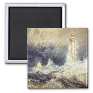 William Turner - Bell Rock Lighthouse Magnet