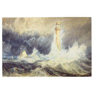 William Turner - Bell Rock Lighthouse Metal Print