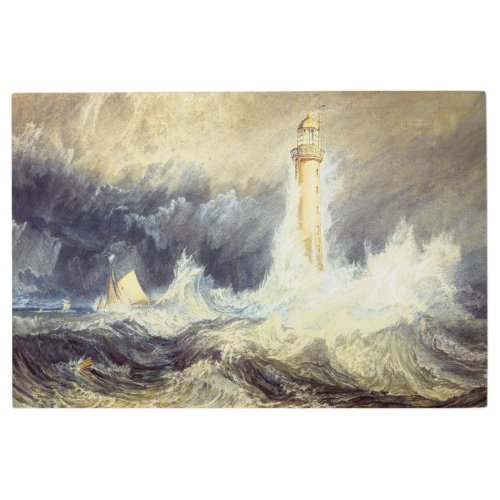 William Turner _ Bell Rock Lighthouse Metal Print