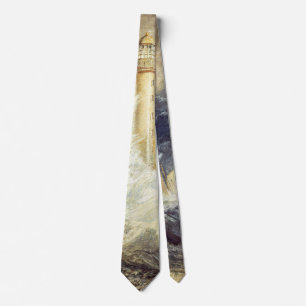 William Turner - Bell Rock Lighthouse Neck Tie