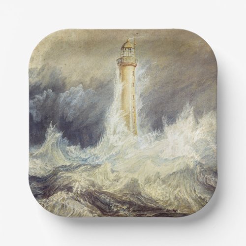 William Turner _ Bell Rock Lighthouse Paper Plates