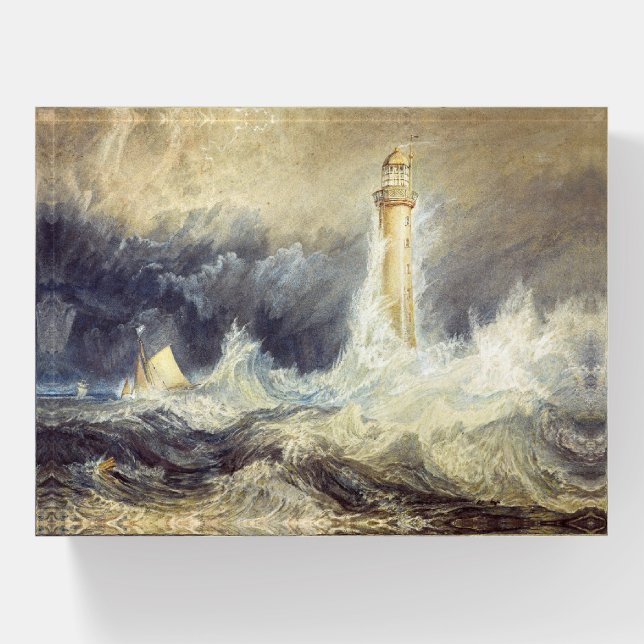 William Turner - Bell Rock Lighthouse Paperweight (Front)