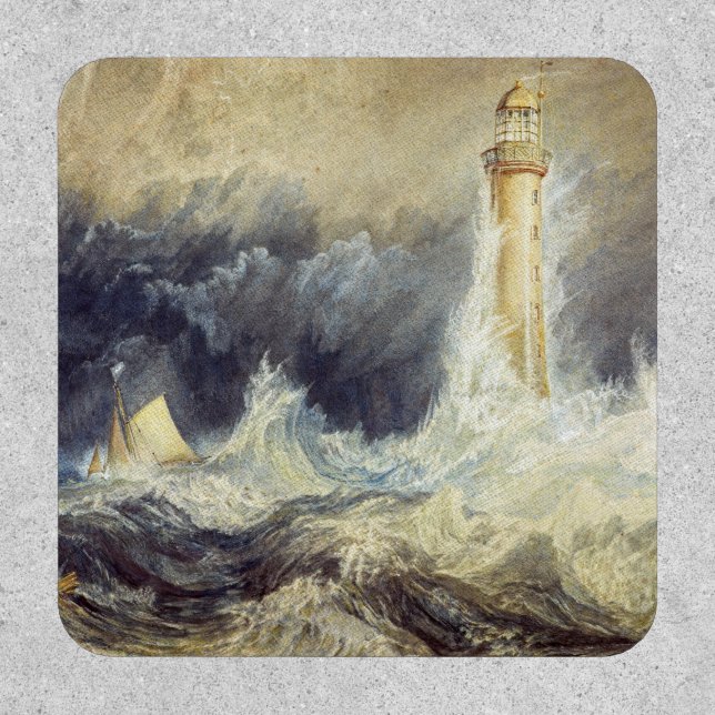 William Turner - Bell Rock Lighthouse Patch (Front)
