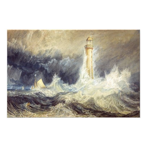William Turner _ Bell Rock Lighthouse Photo Print
