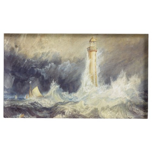 William Turner _ Bell Rock Lighthouse Place Card Holder