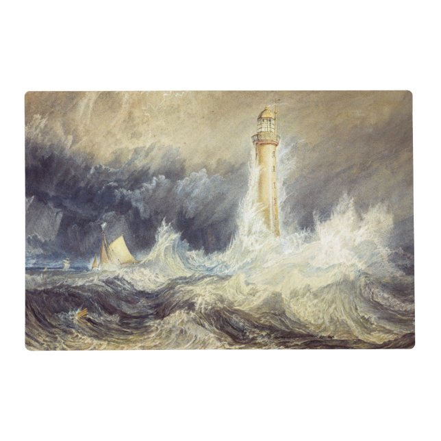 William Turner - Bell Rock Lighthouse Placemat (Front)