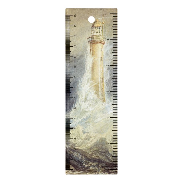 William Turner - Bell Rock Lighthouse Ruler (Vertical)