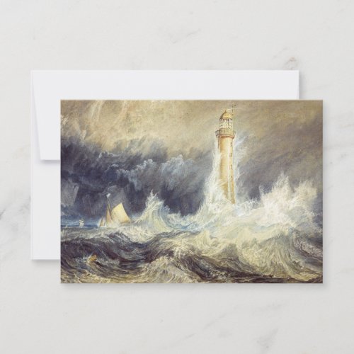 William Turner _ Bell Rock Lighthouse Thank You Card