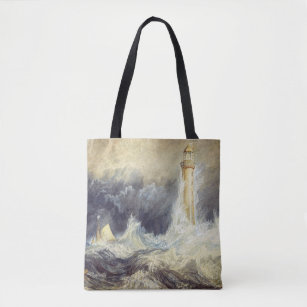 William Turner - Bell Rock Lighthouse Tote Bag