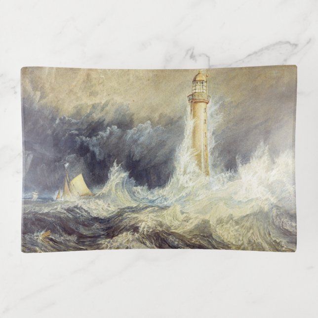 William Turner - Bell Rock Lighthouse Trinket Tray (Front)