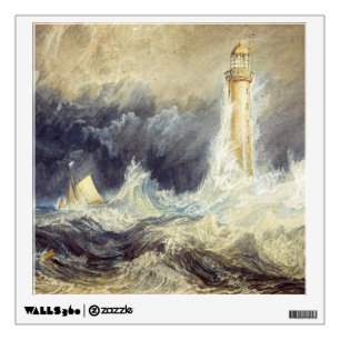 William Turner - Bell Rock Lighthouse Wall Decal