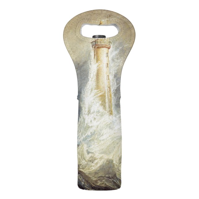 William Turner - Bell Rock Lighthouse Wine Bag (Front)