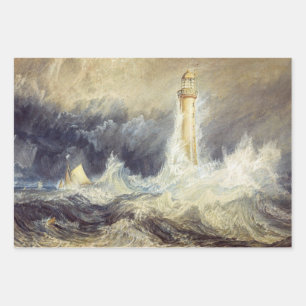 William Turner - Bell Rock Lighthouse Wrapping Paper Sheets