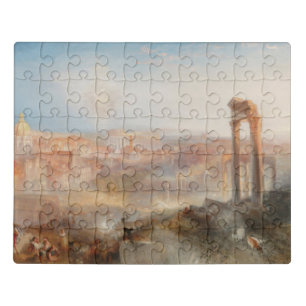 William Turner British - Modern Rome-Campo Vaccino Jigsaw Puzzle