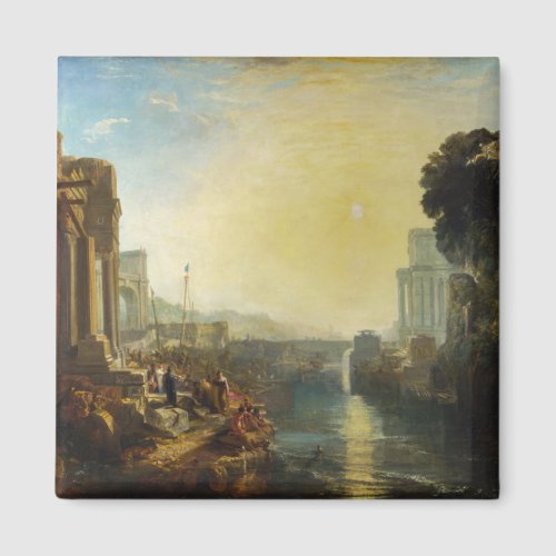 William Turner _ Dido building Carthage Magnet