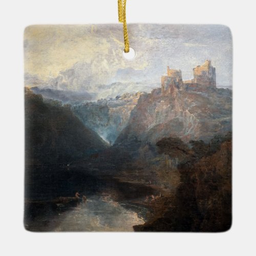 William Turner _ Kilgarren Castle Pembrokeshire Ceramic Ornament