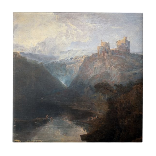 William Turner - Kilgarren Castle, Pembrokeshire Ceramic Tile (Front)
