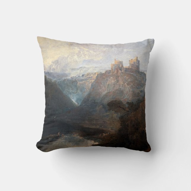 William Turner - Kilgarren Castle, Pembrokeshire Throw Pillow (Front)
