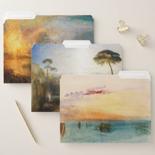 William Turner - Masterpieces Selection File Folder