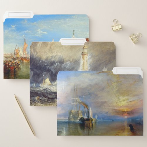 William Turner _ Masterpieces Selection File Folder