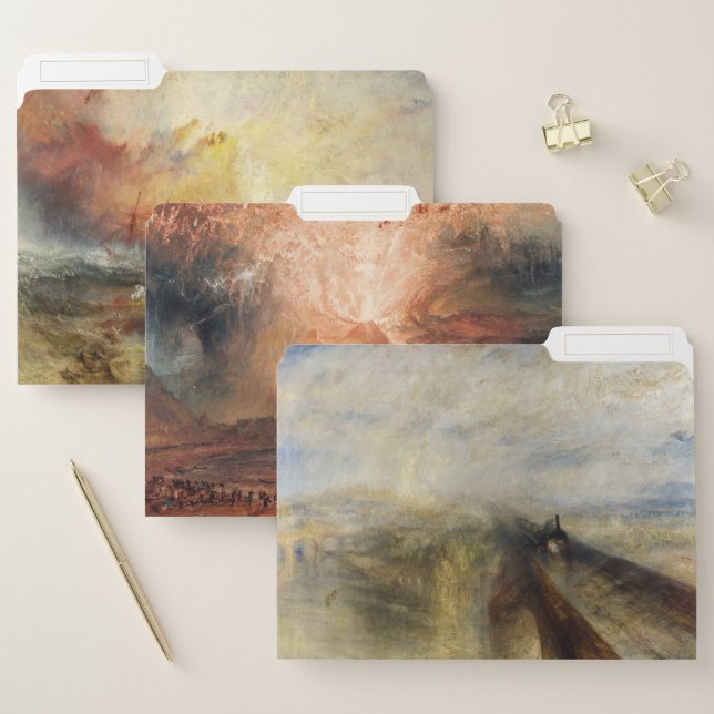 William Turner - Masterpieces Selection File Folder (Set)