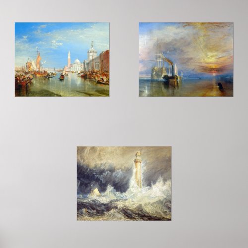 William Turner _ Masterpieces Selection Wall Art Sets